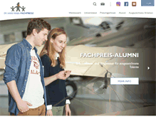 Tablet Screenshot of hans-riegel-fachpreise.com